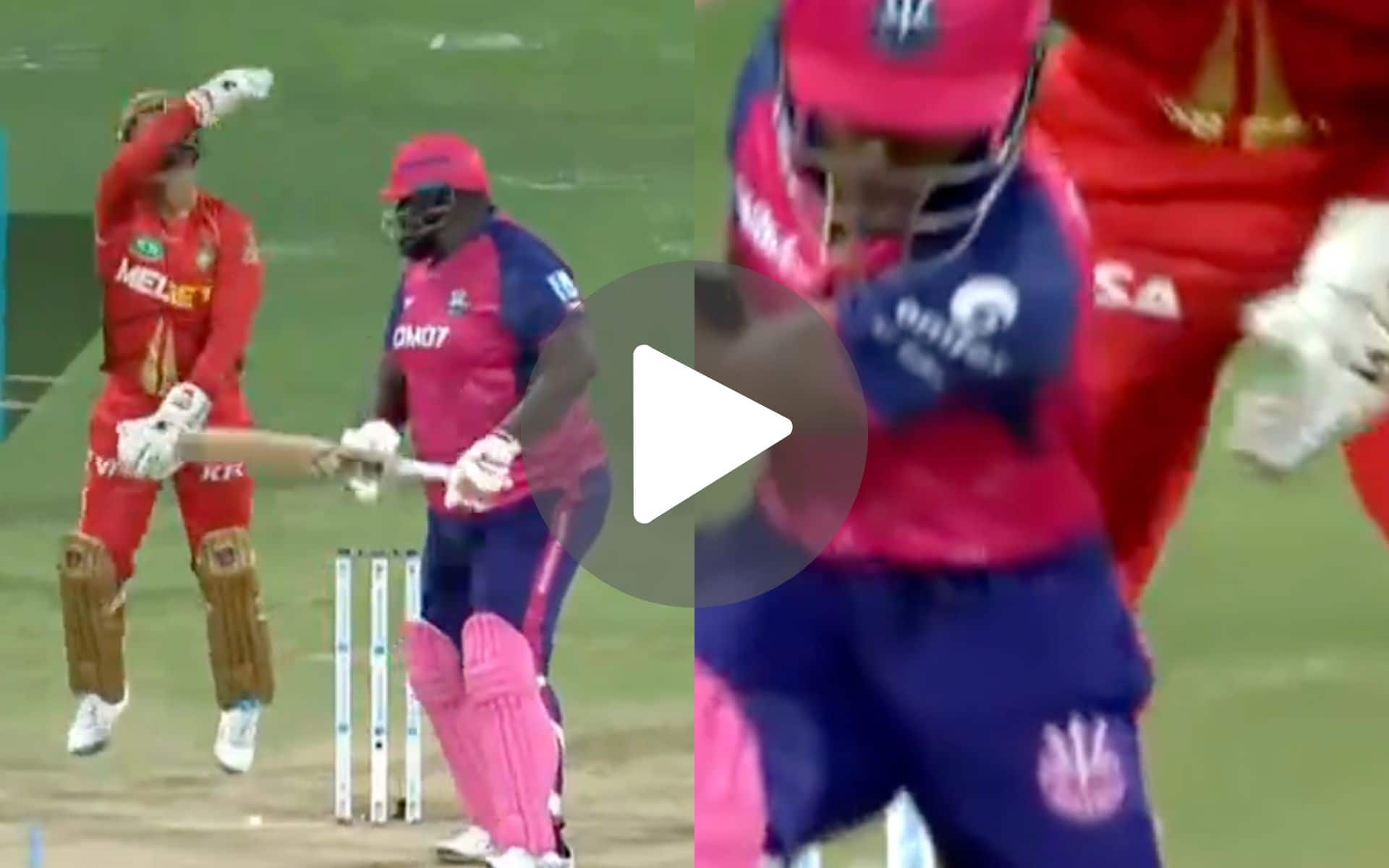 [Watch] 2/2 - Akeal Hosein's Magical First Over Puts The Royals On The Back Foot In CPL 2024